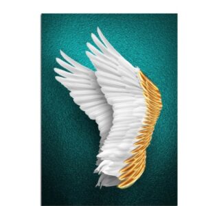 Gold Butterfly Wall Poster Modern Canvas Painting Art Corridor Living Room Bedroom Decor